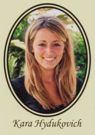 Beta Epsilon Chapter Composite Detail, Kara Hydukovich, 2007-2008