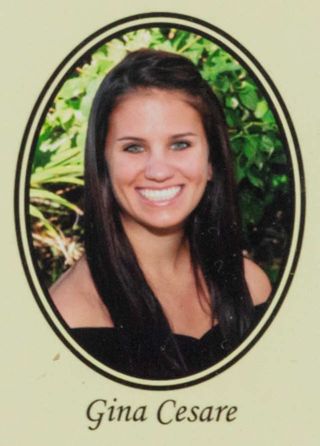 Beta Epsilon Chapter Composite Detail, Gina Cesare, 2007-2008