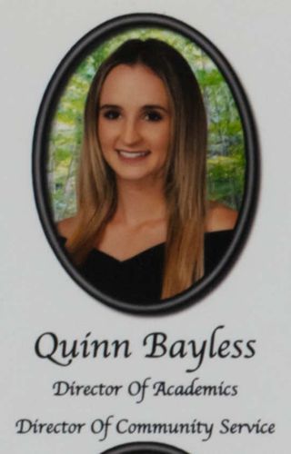 Beta Epsilon Chapter Composite Detail, Quinn Bayless, 2018-2019