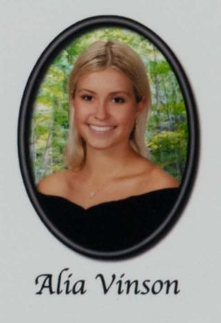 Beta Epsilon Chapter Composite Detail, Alia Vinson, 2018-2019