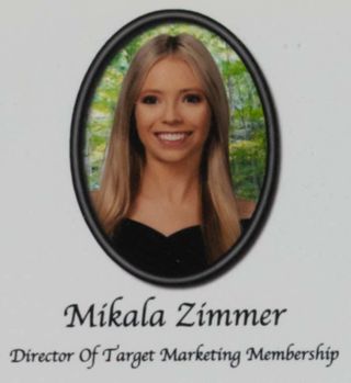 Beta Epsilon Chapter Composite Detail, Mikala Zimmer, 2018-2019