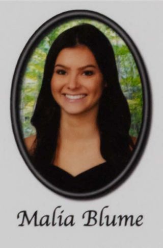 Beta Epsilon Chapter Composite Detail, Malia Blume, 2018-2019