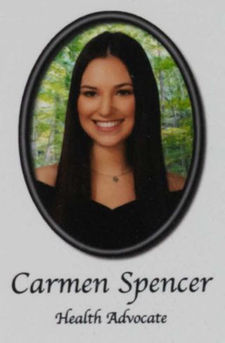 Beta Epsilon Chapter Composite Detail, Carmen Spencer, 2018-2019