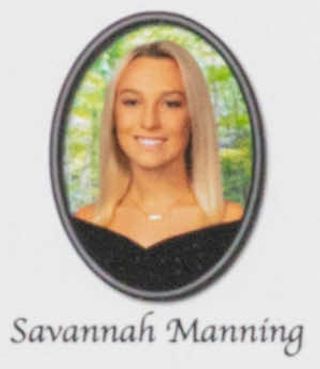 Beta Epsilon Chapter Composite Detail, Savannah Manning, 2018-2019