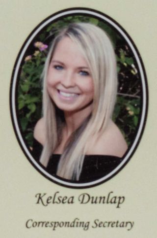 Beta Epsilon Chapter Composite Detail, Kelsea Dunlap, 2010-2011