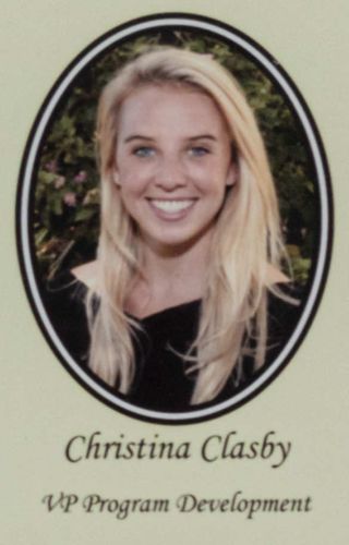 Beta Epsilon Chapter Composite Detail, Christina Clasby, 2010-2011