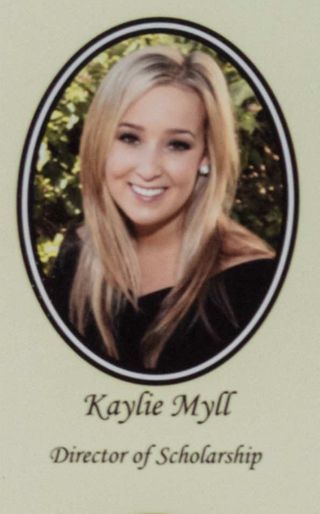 Beta Epsilon Chapter Composite Detail, Kaylie Myll, 2010-2011