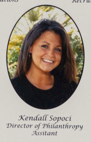 Beta Epsilon Chapter Composite Detail, Kendall Sopoci, 2006-2007