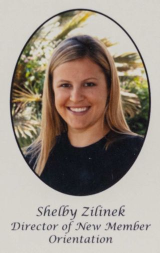 Beta Epsilon Chapter Composite Detail, Shelby Zilinek, 2006-2007