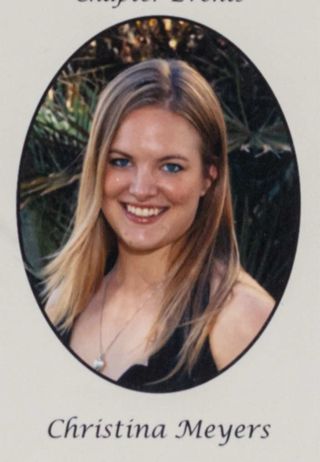 Beta Epsilon Chapter Composite Detail, Christina Meyers, 2006-2007