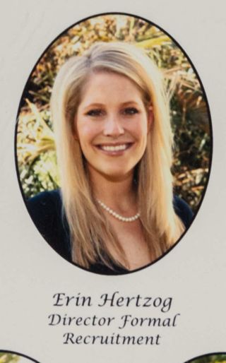 Beta Epsilon Chapter Composite Detail, Erin Hertzog, 2006-2007