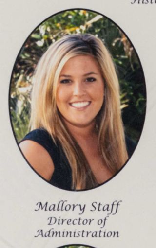 Beta Epsilon Chapter Composite Detail, Mallory Staff, 2006-2007