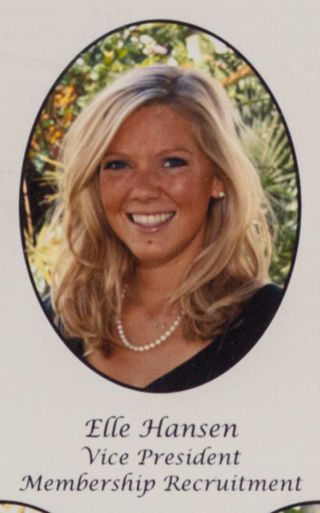 Beta Epsilon Chapter Composite Detail, Elle Hansen, 2006-2007
