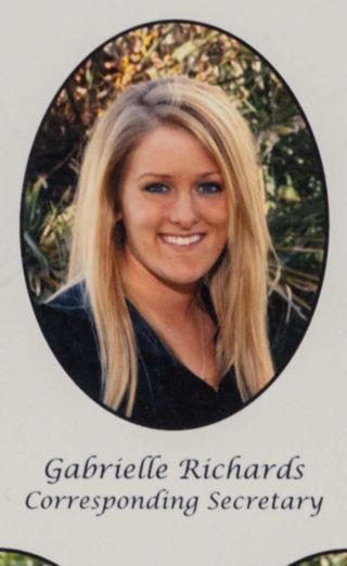 Beta Epsilon Chapter Composite Detail, Gabrielle Richards, 2006-2007