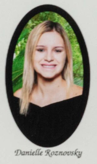 Beta Epsilon Chapter Composite Detail, Danielle Roznovsky, 2017-2018