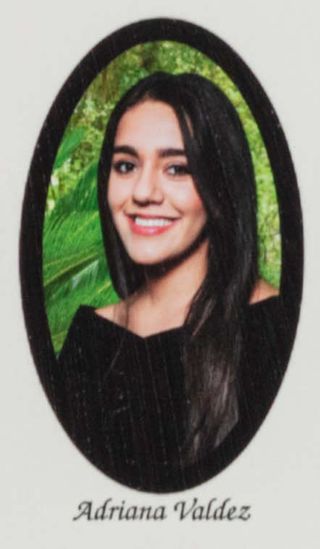 Beta Epsilon Chapter Composite Detail, Adriana Valdez, 2017-2018