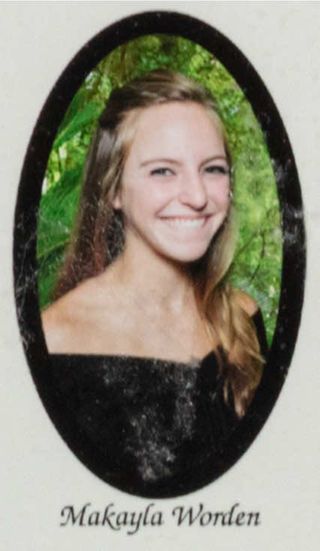 Beta Epsilon Chapter Composite Detail, Makayla Worden, 2017-2018