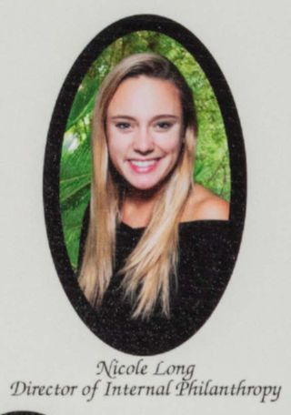 Beta Epsilon Chapter Composite Detail, Nicole Long, 2017-2018
