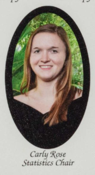 Beta Epsilon Chapter Composite Detail, Carly Rose, 2017-2018