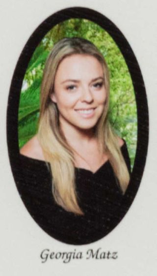 Beta Epsilon Chapter Composite Detail, Georgia Matz, 2017-2018