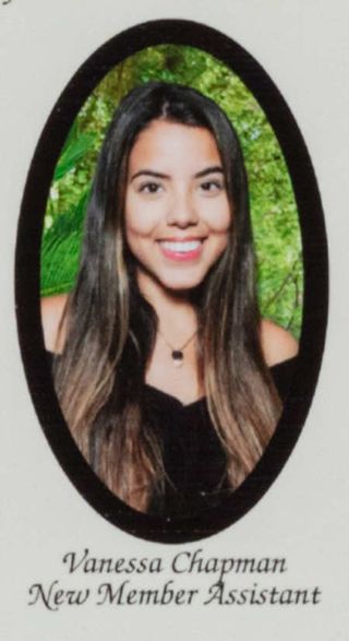 Beta Epsilon Chapter Composite Detail, Vanessa Chapman, 2017-2018