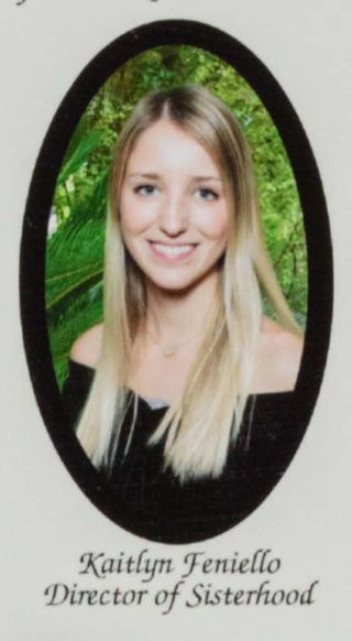 Beta Epsilon Chapter Composite Detail, Kaitlyn Feniello, 2017-2018