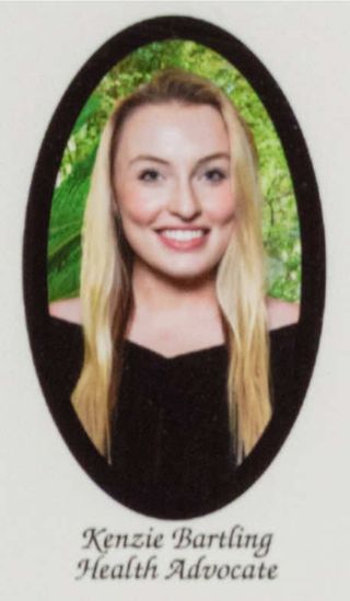 Beta Epsilon Chapter Composite Detail, Kenzie Bartling, 2017-2018