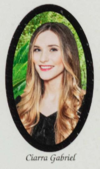 Beta Epsilon Chapter Composite Detail, Ciarra Gabriel, 2017-2018