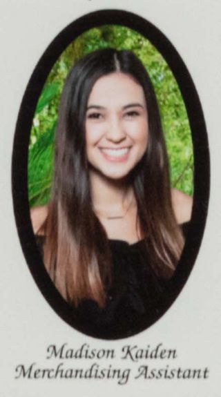 Beta Epsilon Chapter Composite Detail, Madison Kaiden, 2017-2018