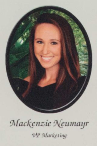 Beta Epsilon Chapter Composite Detail, Mackenzie Neumayr, 2013-2014