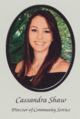 Beta Epsilon Chapter Composite Detail, Cassandra Shaw, 2013-2014