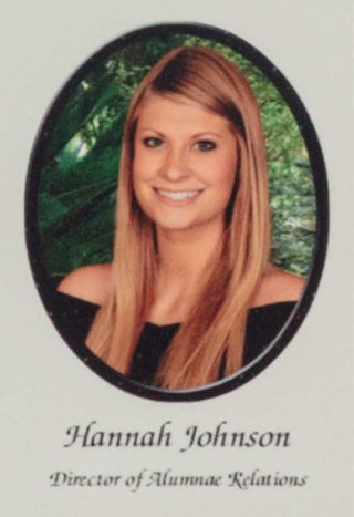 Beta Epsilon Chapter Composite Detail, Hannah Johnson, 2013-2014