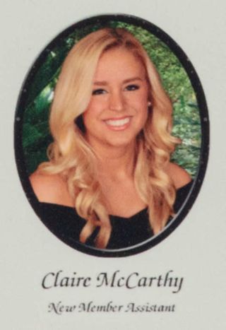 Beta Epsilon Chapter Composite Detail, Claire McCarthy, 2013-2014