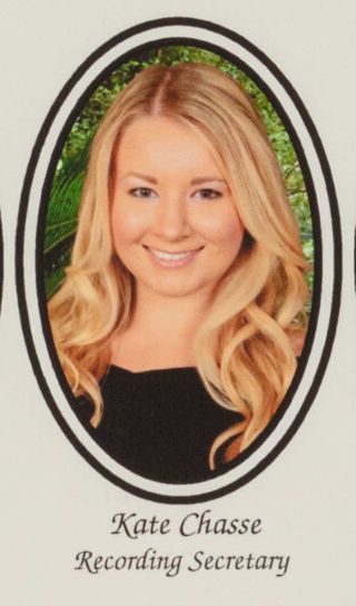 Beta Epsilon Chapter Composite Detail, Kate Chasse, 2012-2013