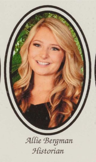 Beta Epsilon Chapter Composite Detail, Allie Bergman, 2012-2013