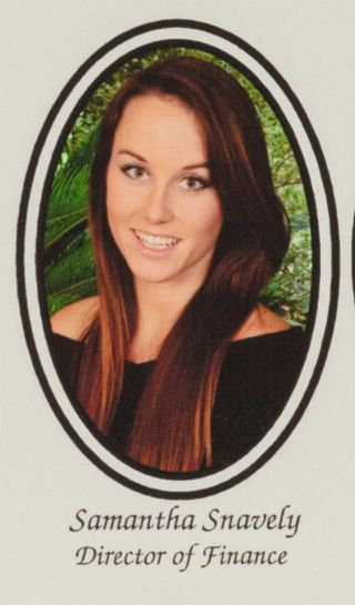 Beta Epsilon Chapter Composite Detail, Samantha Snavely, 2012-2013