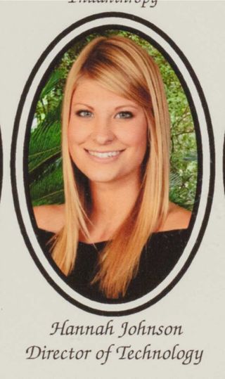 Beta Epsilon Chapter Composite Detail, Hannah Johnson, 2012-2013
