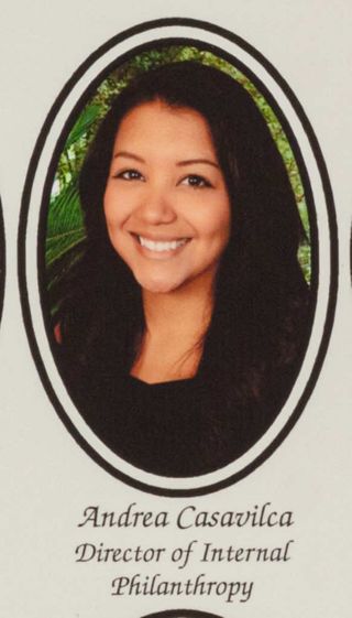 Beta Epsilon Chapter Composite Detail, Andrea Casavilca, 2012-2013