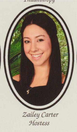 Beta Epsilon Chapter Composite Detail, Zailey Carter, 2012-2013