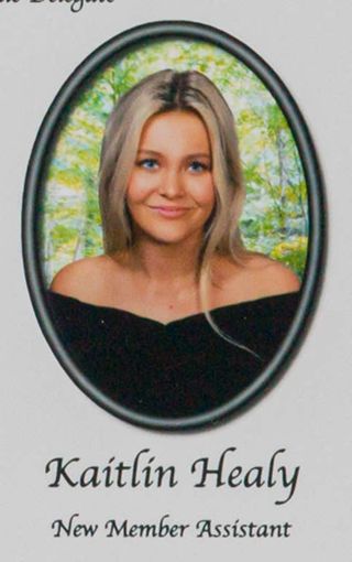 Beta Epsilon Chapter Composite Detail, Kaitlin Healy, 2019-2020