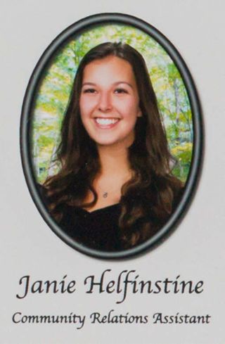 Beta Epsilon Chapter Composite Detail, Janie Helfinstine, 2019-2020
