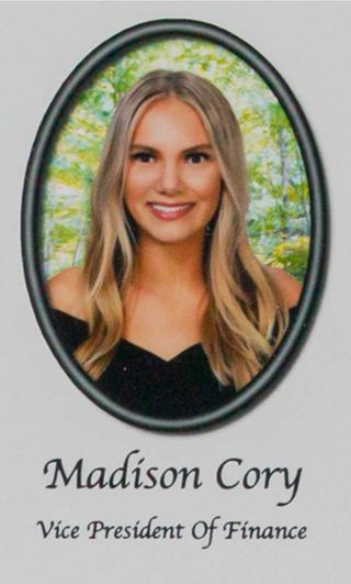 Beta Epsilon Chapter Composite Detail, Madison Cory, 2019-2020
