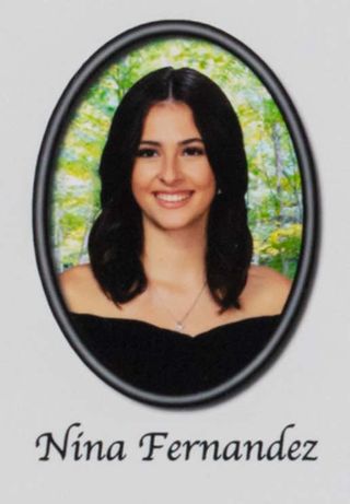 Beta Epsilon Chapter Composite Detail, Nina Fernandez, 2019-2020