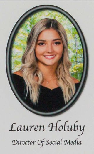 Beta Epsilon Chapter Composite Detail, Lauren Holuby, 2019-2020