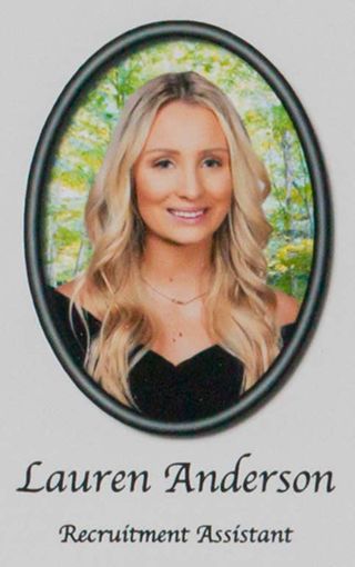 Beta Epsilon Chapter Composite Detail, Lauren Anderson, 2019-2020