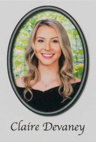 Beta Epsilon Chapter Composite Detail, Claire Devaney, 2019-2020