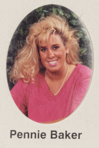 Beta Epsilon Chapter Composite Detail, Pennie Baker, 1991-1992