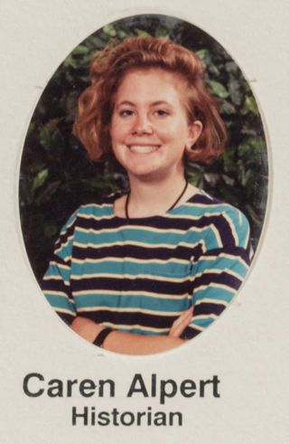 Beta Epsilon Chapter Composite Detail, Caren Alpert, 1991-1992
