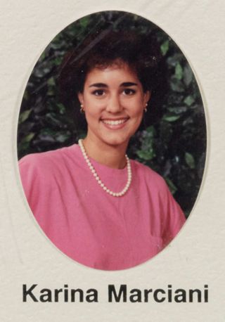 Beta Epsilon Chapter Composite Detail, Karina Marciani, 1991-1992