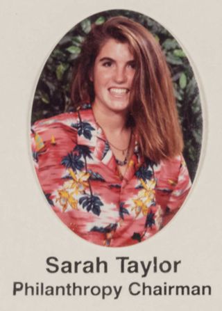 Beta Epsilon Chapter Composite Detail, Sarah Taylor, 1991-1992